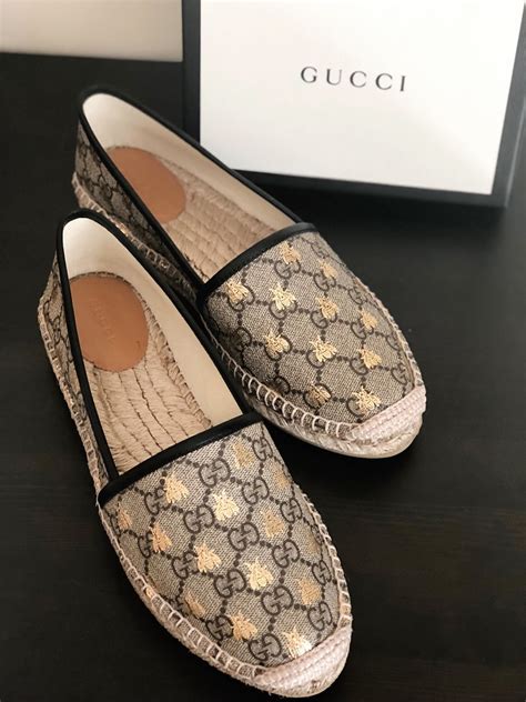 gucci espadrilles with bees